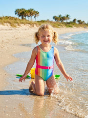 Kids Swimwear for Boys & Girls | Quick-Dry, UV Protection Swimming Costume for Kids | Comfortable Pool & Beach Wear (Ages 2–14)