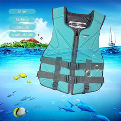 Adjustable adult life vest for boating