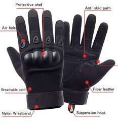 Tactical Military Bike Riding Gloves Full Finger for Winter | Multipurpose Motorcycle Gloves India