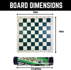 folding chess mat tournament men boys professional