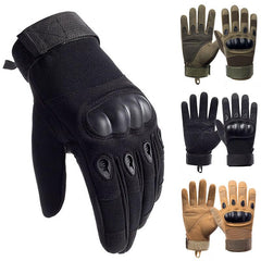 biker hand gloves for winter rider kjnuckle protection full finger