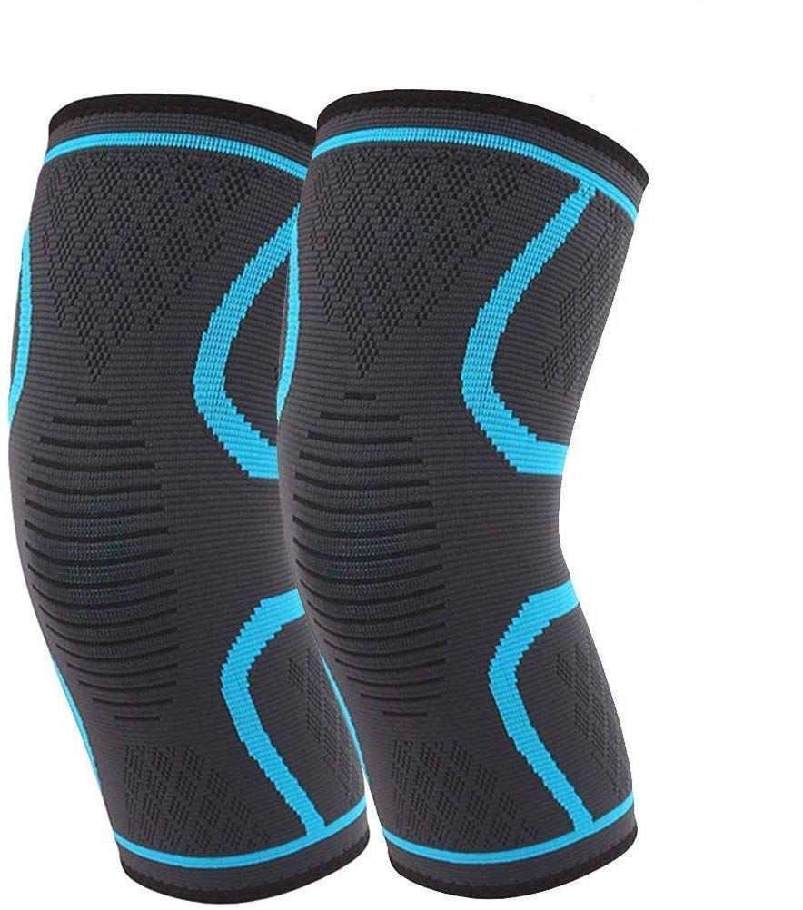 Arrowmax Knee Support Pair for Gym (Multicolour)