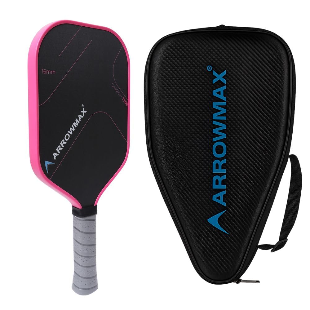 professional pink pickleball paddle carbon fiber t700 racket