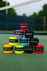 Dotted Badminton,Squash,Pickleball Grip – Anti‑Slip Textured Handle for Comfort & Control