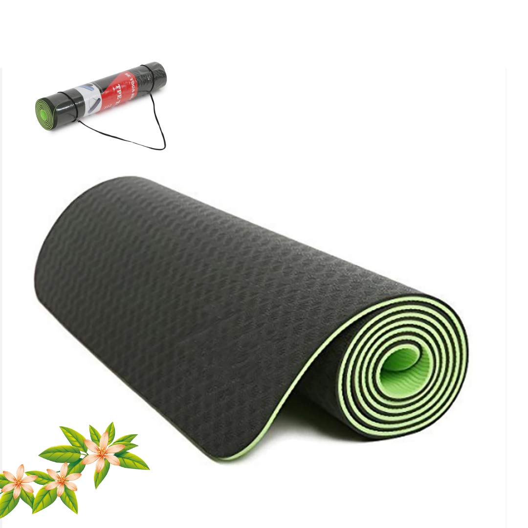 Arrowmax TPE Yoga Mat for Yoga, Pilates and Floor Exercises (Multicolour)