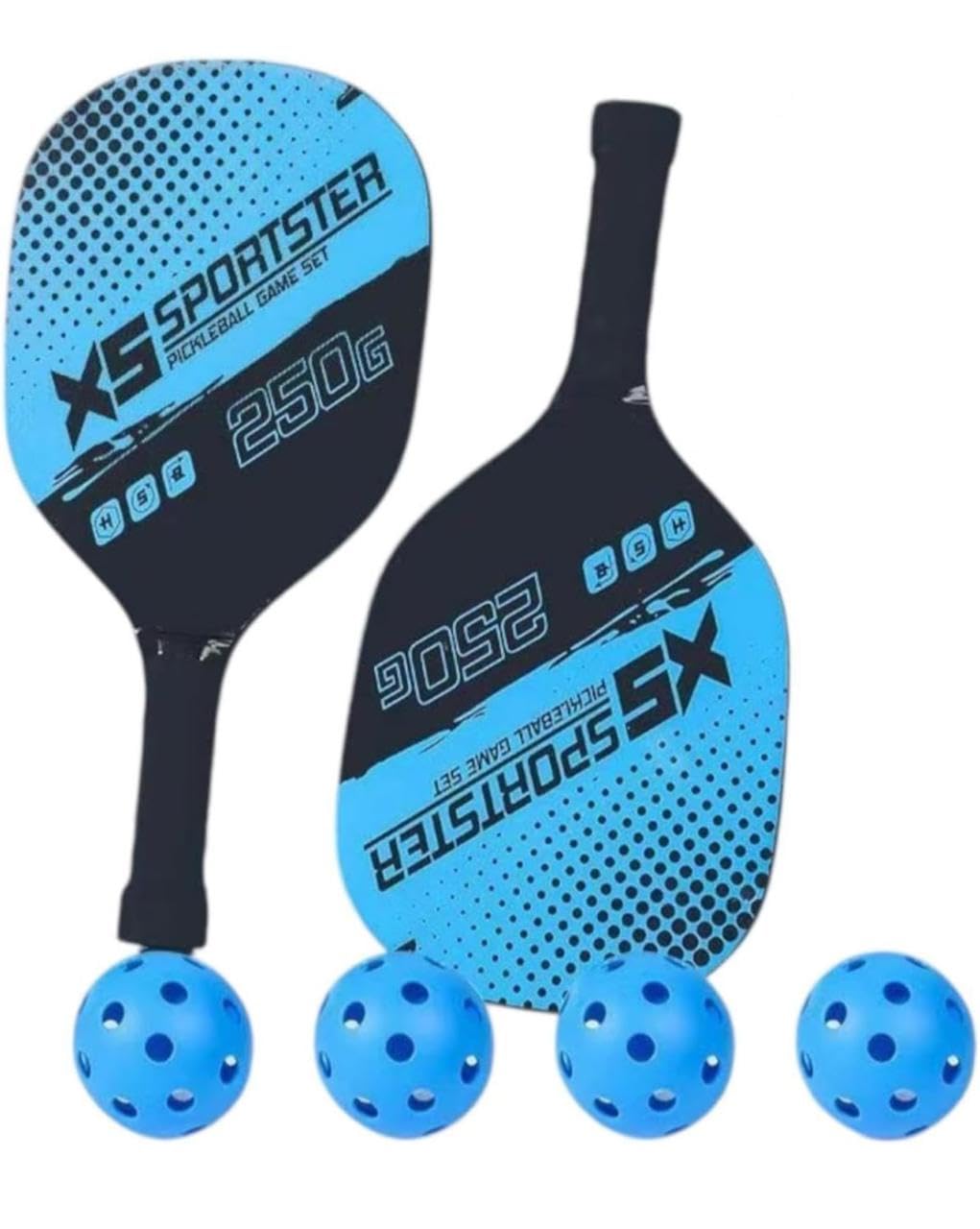 Kids Pickleball Paddle Set– Lightweight & Durable for Beginners in India(Wood)