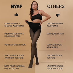 Thick winter thermal leggings women cold weather comfort