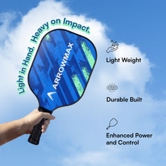 Arrowmax Fiberglass Pickleball Paddle - Sprint