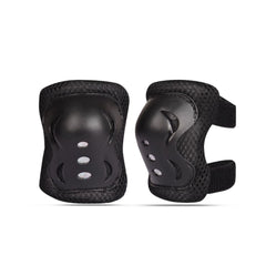 Skating & Cycling Adjustable Helmet Set with Guards for Kids – Free Size Safety Gear
