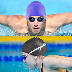 Ear Shape Swimming Cap