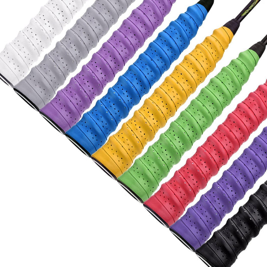 Spiral Cushion Grip for Badminton & Pickleball Rackets – Anti‑Sweat Cushion Handle Tape
