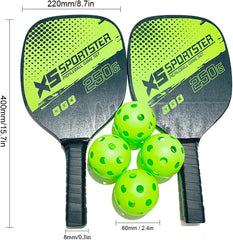 Kids Pickleball Paddle Set– Lightweight & Durable for Beginners in India(Wood)