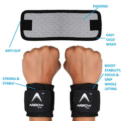 ARROWMAX Wrist Support for Gym and Sports Activities