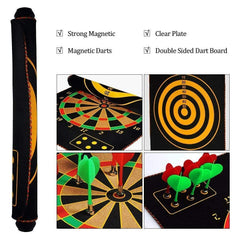 Magnetic Dartboard for Kids – Safe & Fun Indoor Game, Double‑Sided