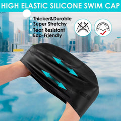 Ear Shape Swimming Cap