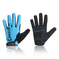 gym gloves full finger cross fir riding cycling biker glove