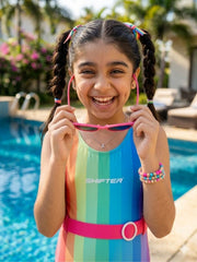 Kids Swimwear for Boys & Girls | Quick-Dry, UV Protection Swimming Costume for Kids | Comfortable Pool & Beach Wear (Ages 2–14)