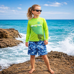 Kids 2 Piece Unisex Swimwear Set for Boys & Girls | Quick Dry Beach & Pool Swimsuit (2–12 Years)