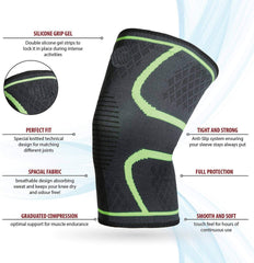 Arrowmax Knee Support Pair for Gym (Multicolour)