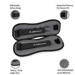 Premium exercise ankle weights for men women home workout India