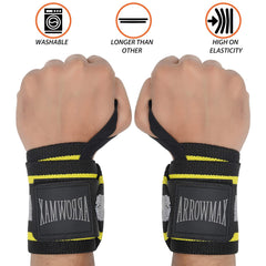 Weight lifting wrist support with thumb loop  AFS-34