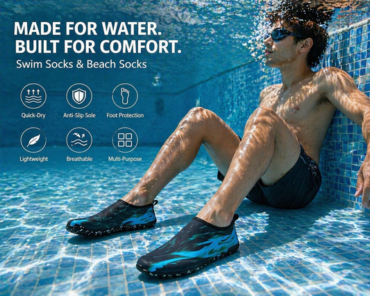 Quick dry water shoes India lightweight beach and pool footwear unisex