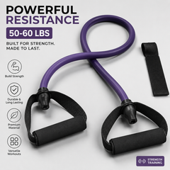 resistance toning tube heavy professional door anchor band