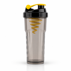 Premium Gym Shaker Bottle with Mixing Spring | Protein Shaker, Workout Sipper & Fitness Water Bottle | Leakproof Sports Bottle