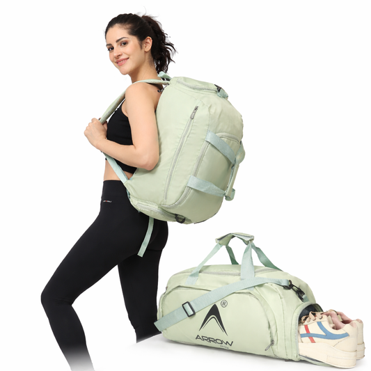 gym bag with shoe compartment for men and women