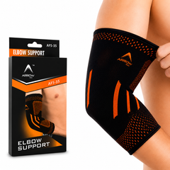 Arrowmax Elbow Support Brace – Compression Elbow Sleeve for Tennis Elbow, Gym, Sports & Joint Support
