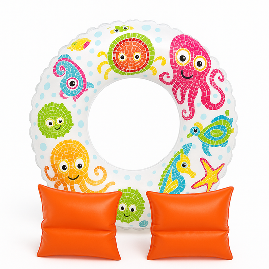 Intex Swimming Arm Band Tubes For Kids Age 3 4 5 6 7 8 9 10 Years