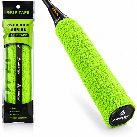 Towel Cotton Handle Grip for Badminton, Pickleball & Squash Rackets-2 Pcs