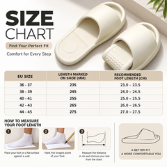 Foldable Travel Slides for Men & Women – Lightweight Portable Slippers