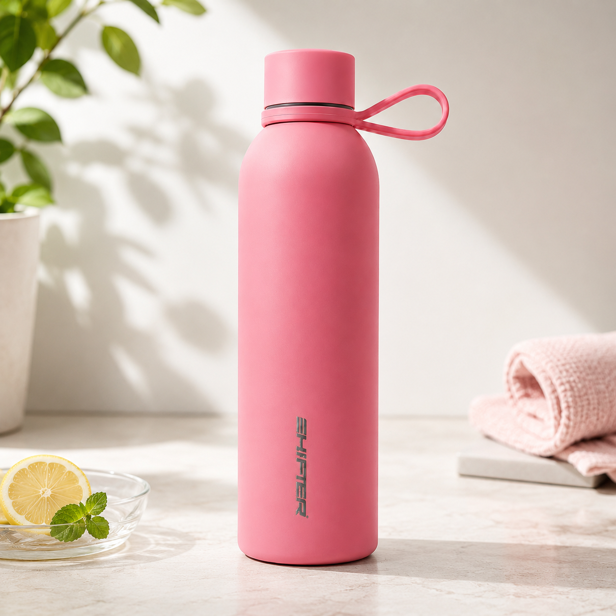 water bottle steel pink girls women 