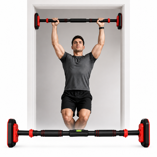 door bar pull up chinup hanging rod men kids height increase