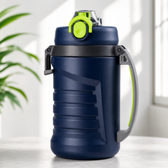 2.2 Litre Premium Workout Sipper | Large Gym Water Galon Bottle with Handle | Hot & Cold Insulated Sports Bottle