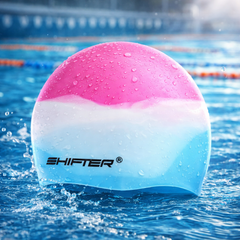 Silicone Swimming Cap for Men, Women & Kids | Waterproof Swim Cap for Pool & Training