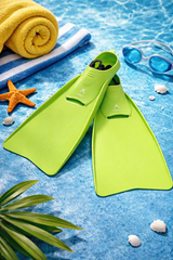 long swimming fins flippers training decathlon kids adults beginners