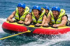 Adult safety life jacket for boating and watersports