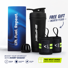 steel gym shaker metal men women protein hot and cold