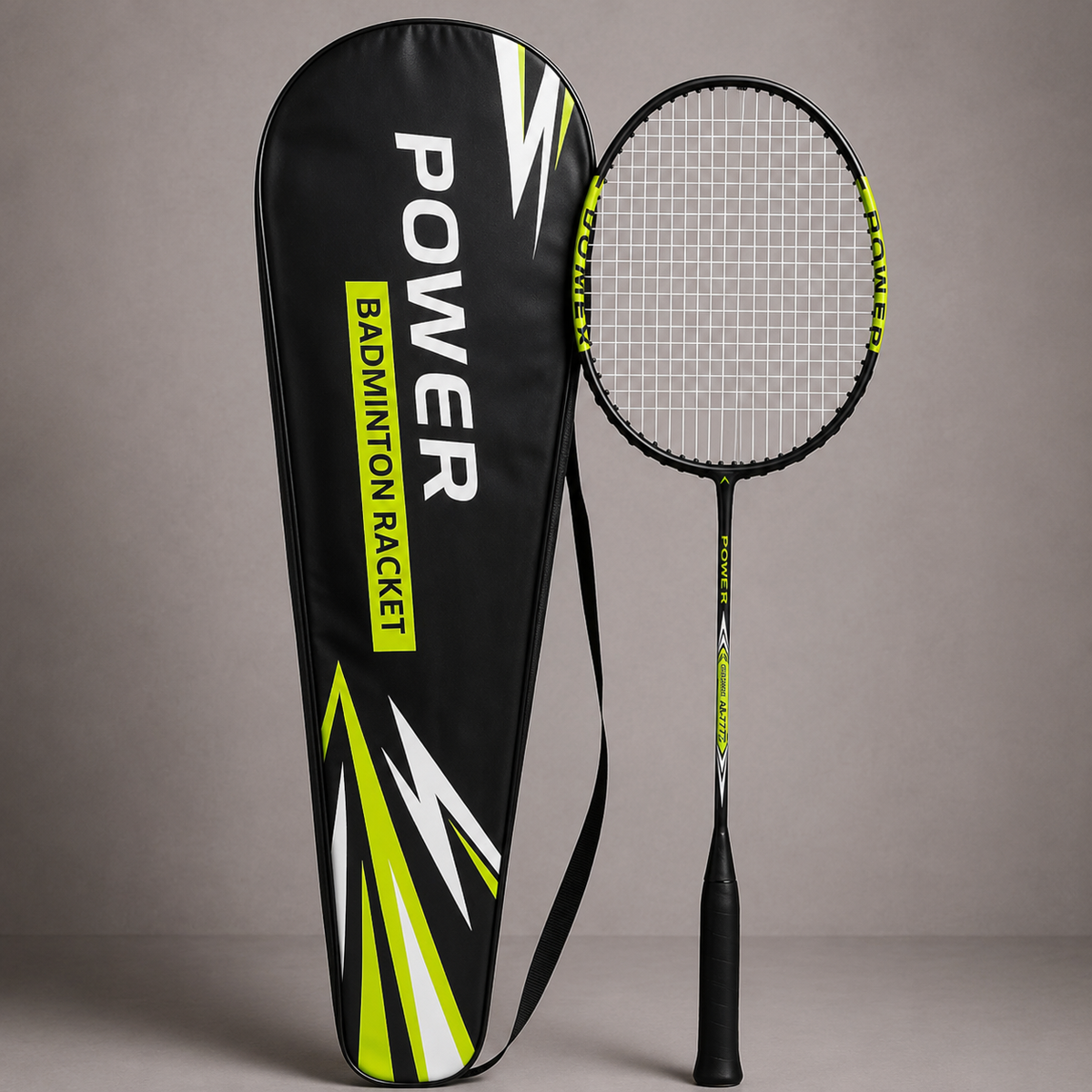 Jointless Badminton Racket – One-Piece Seamless Design for Lightweight & Powerful Play A-POWER-777