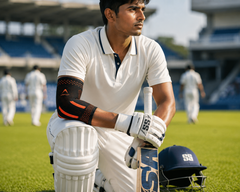 cricket elbow support sleeve for batting bowling training and injury prevention