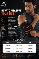 elbow support pair compression arm sleeve for gym weightlifting fitness training