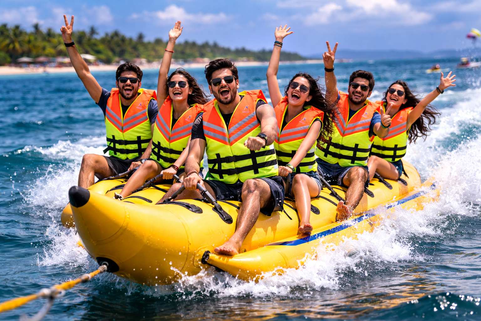 comfortable adult life jacket for long hours water adventure gear