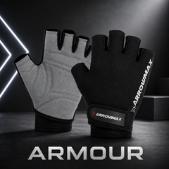 Gym Gloves India – Unisex Workout Gloves with Padded Grip & Wrist Support -ArmourX