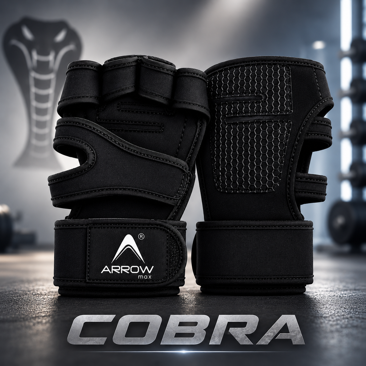 Gym Gloves for Men & Women – Workout, Fitness & Weight Lifting Gloves -COBRA