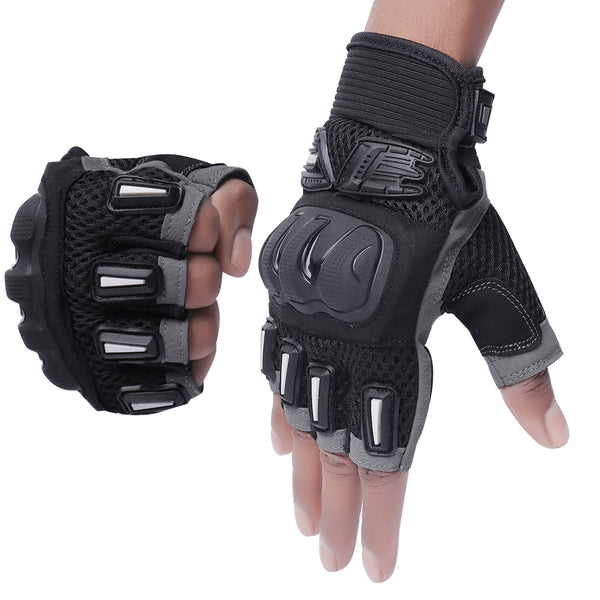 Bike Gloves Nylon Riding Gloves – Premium Knuckle Protection India