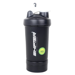 Gym Shaker Bottle With 2 Containers - Dominator ASB-07