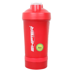 Gym Shaker Bottle With 2 Containers - Dominator ASB-07