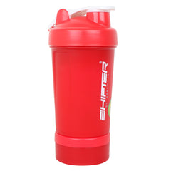 Gym Shaker Bottle With 2 Containers - Dominator ASB-07